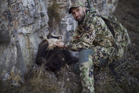 Hunting to shamois